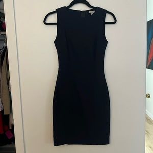 H&M navy blue dress size 2